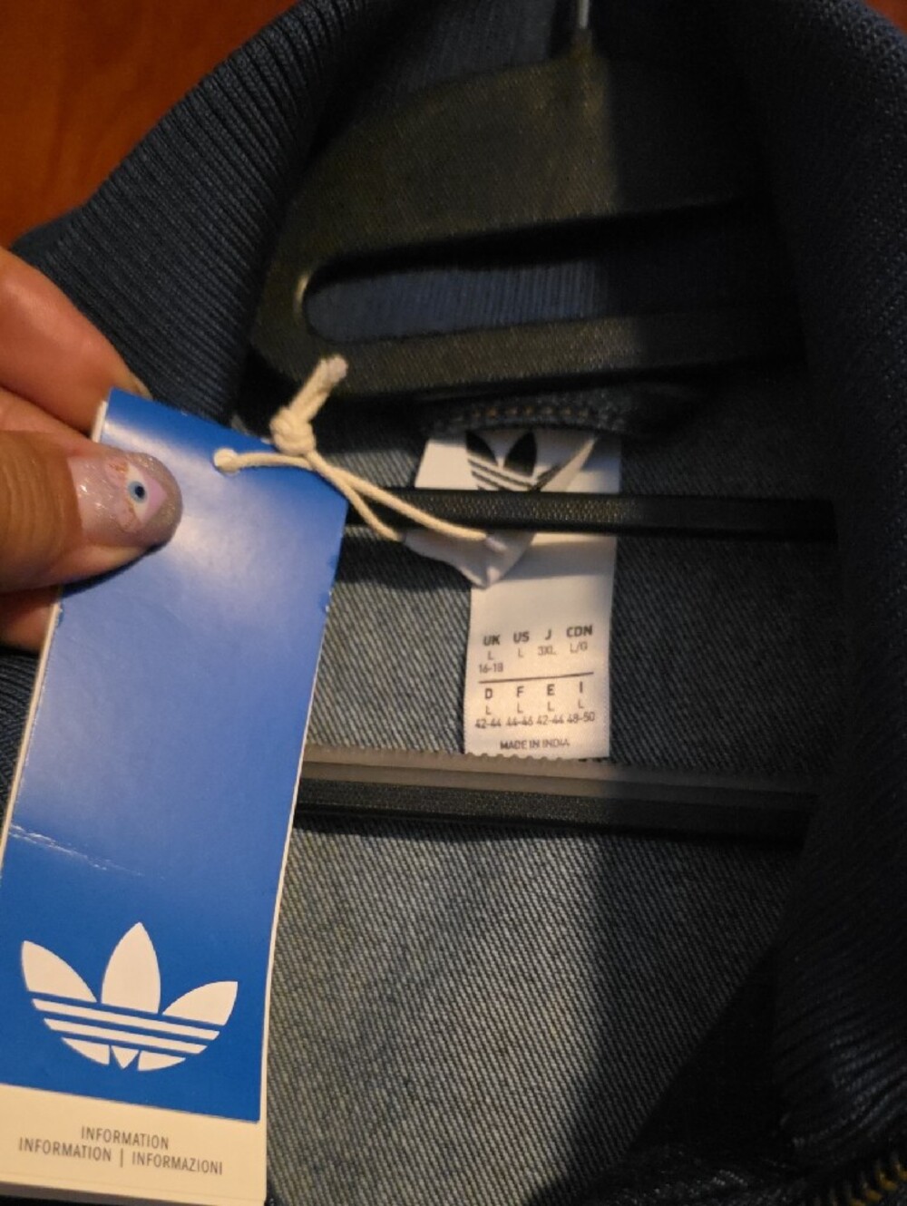 SOLD!!! Adidas Firebird Denim Jacket - Picture 6 of 8